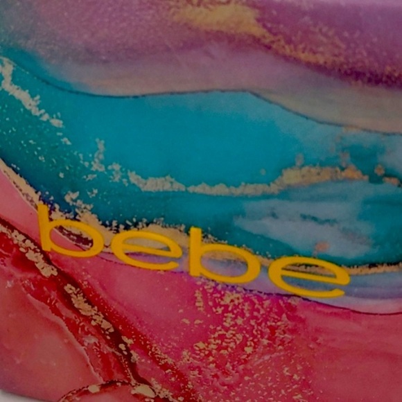 Bebe Pearl Embellished Gold Lion’s Head Pierced Earrings - Picture 3 of 3